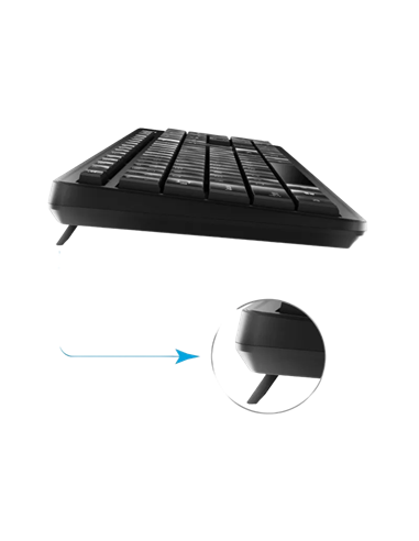 Клавиатура и мышь Genius KM-8200, Беспроводное, Чёрный