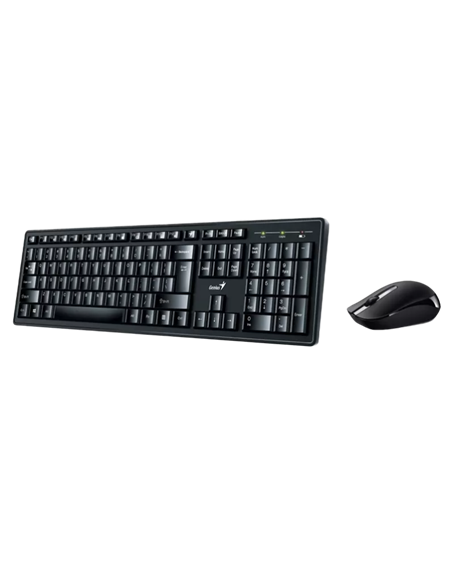 Клавиатура и мышь Genius KM-8200, Беспроводное, Чёрный Клавиатура и мышь Genius KM-8200, Беспроводное, Чёрный