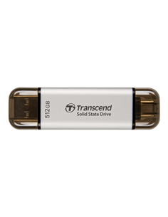 SSD portabil extern Transcend ESD310S, 512 GB, Argintiu (TS512GESD310S) 2