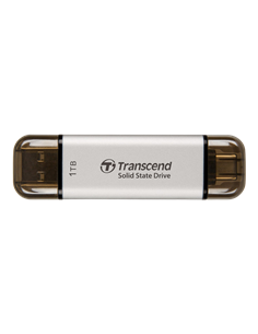 Внешний портативный SSD накопитель Transcend ESD310S, 2 ТБ, Серебристый (TS2TESD310S) 2
