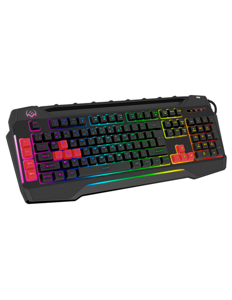 Клавиатура SVEN KB-G8800, Проводное, Чёрный