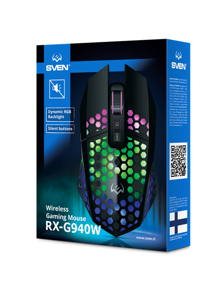 Мышь SVEN RX-G940W, Чёрный