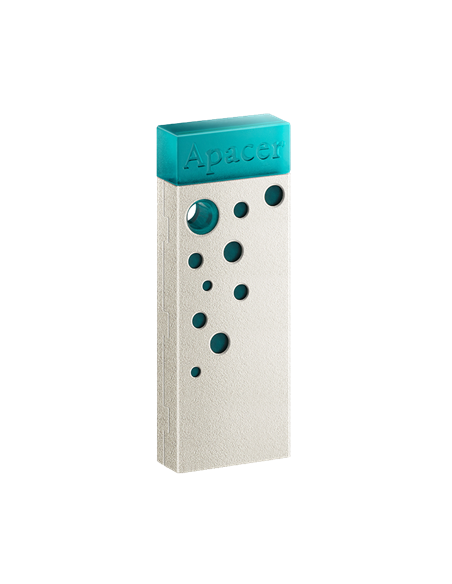 Memorie USB Apacer AH11J, 32GB, Turquoise Green