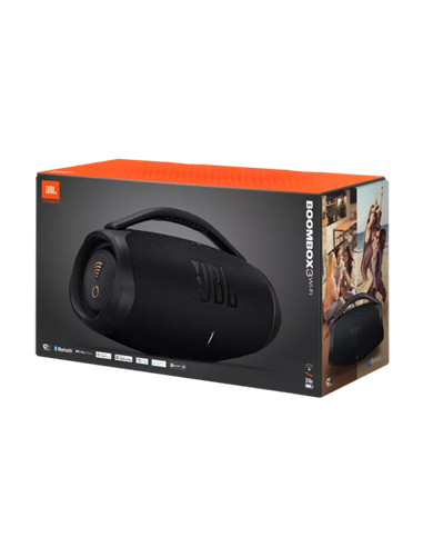 Портативная колонка JBL Boombox 3 Wi-Fi, Чёрный