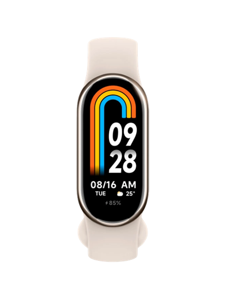 Ceas Sport/Antrenament Xiaomi Miband 8,1.62", Champagne Gold