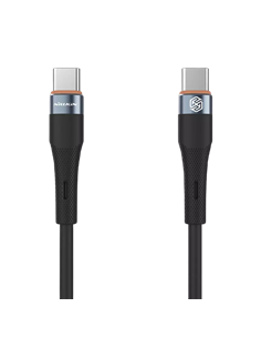 Cablu de încărcare Nillkin Type-C to Type-C Cable, Flowspeed, USB Type-C/USB Type-C, 1,2m, Negru