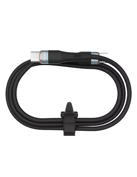Cablu de încărcare Nillkin Type-C to Type-C Cable, Flowspeed, USB Type-C/USB Type-C, 1,2m, Negru