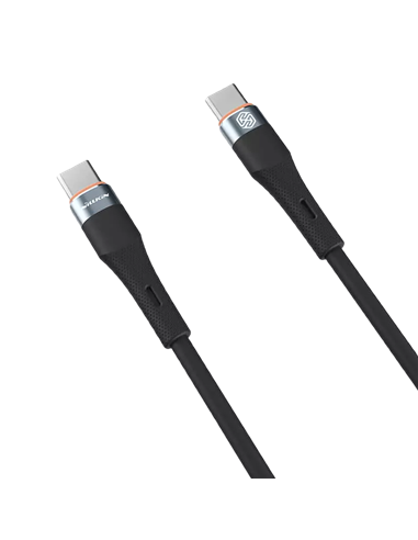 Cablu de încărcare Nillkin Type-C to Type-C Cable, Flowspeed, USB Type-C/USB Type-C, 1,2m, Negru