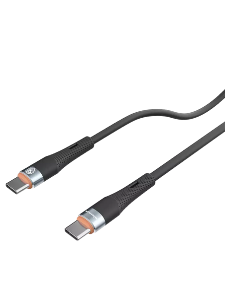 Cablu de încărcare Nillkin Type-C to Type-C Cable, Flowspeed, USB Type-C/USB Type-C, 1,2m, Negru