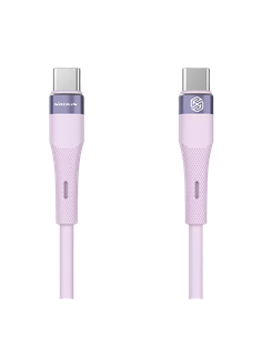 Cablu de încărcare Nillkin Type-C to Type-C Cable, Flowspeed, USB Type-C/USB Type-C, 1,2m, Violet
