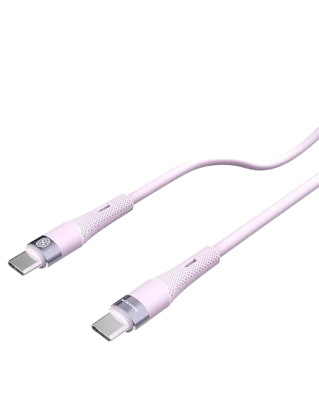 Зарядный кабель Nillkin Type-C to Type-C Cable, Flowspeed, USB Type-C/USB Type-C, 1,2м, Фиолетовый Зарядный кабель Nillkin Type-C to Type-C Cable, Flowspeed, USB Type-C/USB Type-C, 1,2м, Фиолетовый