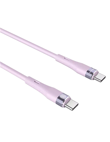 Зарядный кабель Nillkin Type-C to Type-C Cable, Flowspeed, USB Type-C/USB Type-C, 1,2м, Фиолетовый