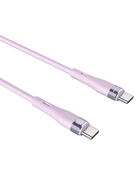 Зарядный кабель Nillkin Type-C to Type-C Cable, Flowspeed, USB Type-C/USB Type-C, 1,2м, Фиолетовый Зарядный кабель Nillkin Type-C to Type-C Cable, Flowspeed, USB Type-C/USB Type-C, 1,2м, Фиолетовый