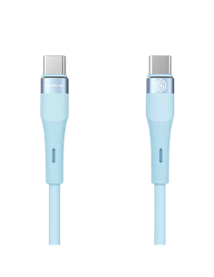 Cablu de încărcare Nillkin Type-C to Type-C Cable, Flowspeed, USB Type-C/USB Type-C, 1,2m, Albastru