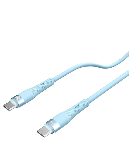 Cablu de încărcare Nillkin Type-C to Type-C Cable, Flowspeed, USB Type-C/USB Type-C, 1,2m, Albastru