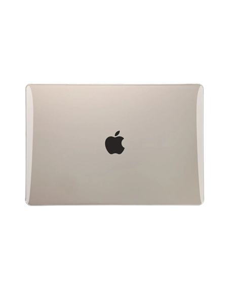 Husă pentru laptop Tech Protect Smartshell Macbook Air 15 (2023), 15", Policarbonat, plastic, Crystal Clear