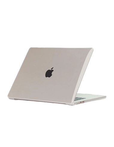 Чехол для ноутбука Tech Protect Smartshell Macbook Air 15 (2023), 15", Поликарбонат, пластик, Crystal Clear