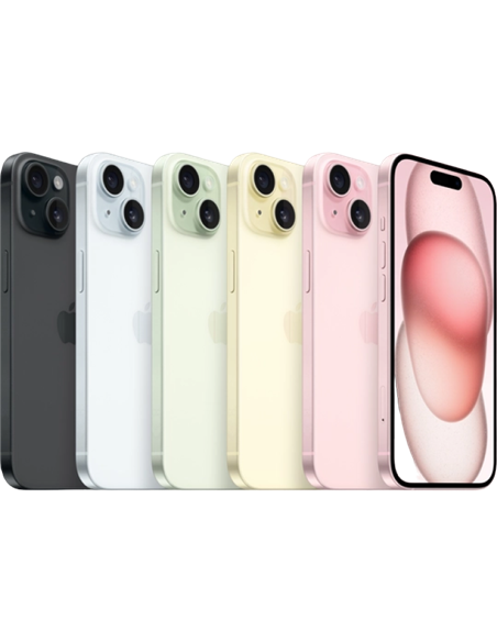 Smartphone Apple iPhone 15, 6GB/128GB, Negru