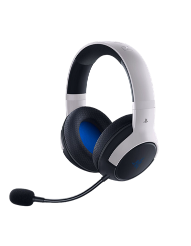 Игровая Гарнитура Razer Kaira HyperSpeed для PS5, Беспроводной, Белый | Черный