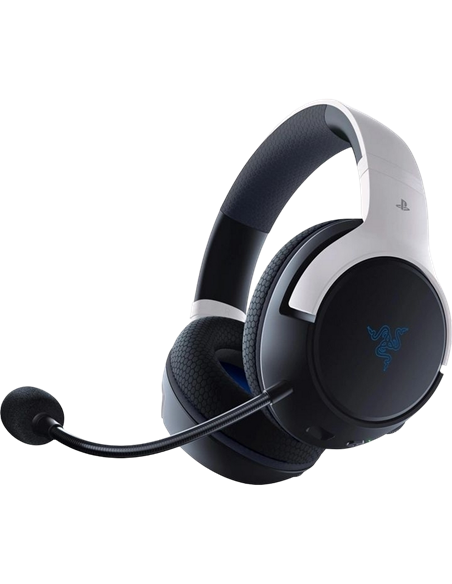 Игровая Гарнитура Razer Kaira HyperSpeed для PS5, Беспроводной, Белый | Черный
