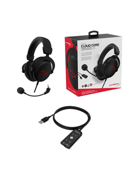 Наушники HyperX Cloud II Core, Беспроводной, Чёрный