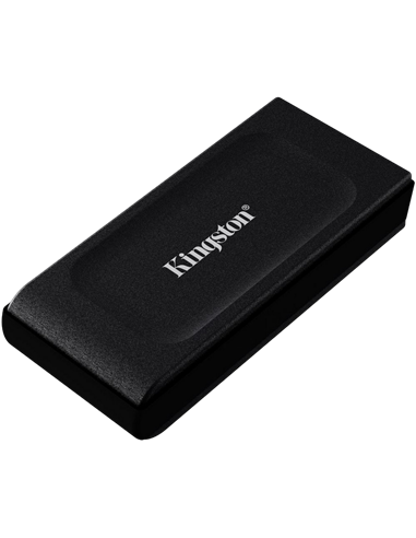 Внешний портативный SSD накопитель Kingston XS1000, 1 ТБ, Чёрный (SXS1000/1000G)