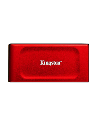 Внешний портативный SSD накопитель Kingston XS1000, 2 ТБ, Красный (SXS1000R/2000G)