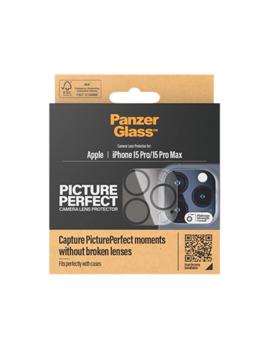 Sticlă de protecție PanzerGlass iPhone 15/15 Plus PicturePerfect, Negru