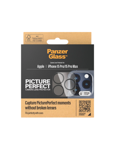 Sticlă de protecție PanzerGlass iPhone 15/15 Plus PicturePerfect, Negru Sticlă de protecție PanzerGlass iPhone 15/15 Plus PicturePerfect, Negru