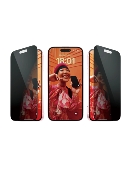 Sticlă de protecție PanzerGlass iPhone 15 UWF Privacy wA, Transparent