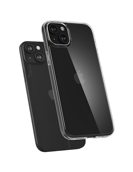 Husă Spigen iPhone 15 Airskin Hybrid, Crystal Clear