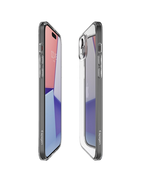 Husă Spigen iPhone 15 Airskin Hybrid, Crystal Clear