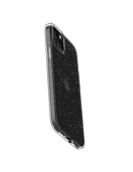Husă Spigen iPhone 15 Plus Liquid Crystal, Cristal cu sclipici