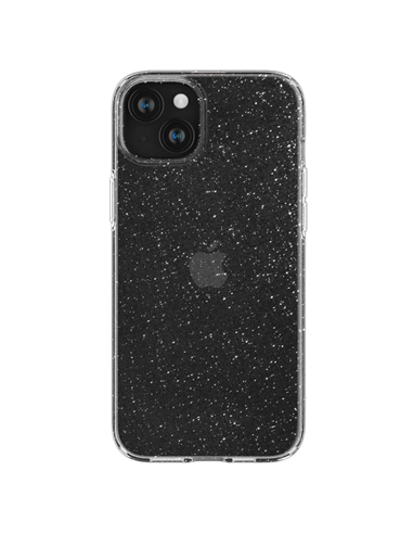 Husă Spigen iPhone 15 Plus Liquid Crystal, Cristal cu sclipici