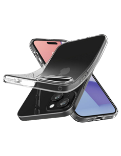 Husă Spigen iPhone 15 Plus Liquid Crystal, Crystal Clear 2