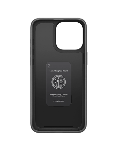 Husă Spigen iPhone 15 Pro Max Thin Fit, Negru