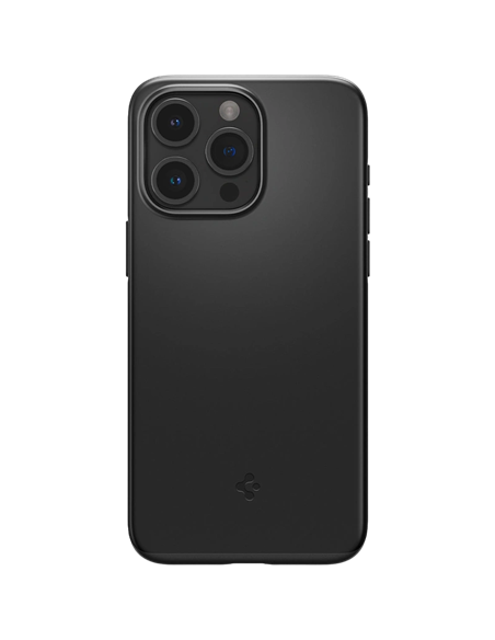 Husă Spigen iPhone 15 Pro Max Thin Fit, Negru Husă Spigen iPhone 15 Pro Max Thin Fit, Negru