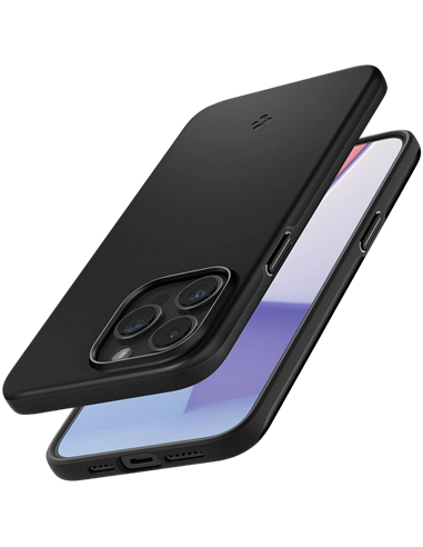 Husă Spigen iPhone 15 Pro Max Thin Fit, Negru