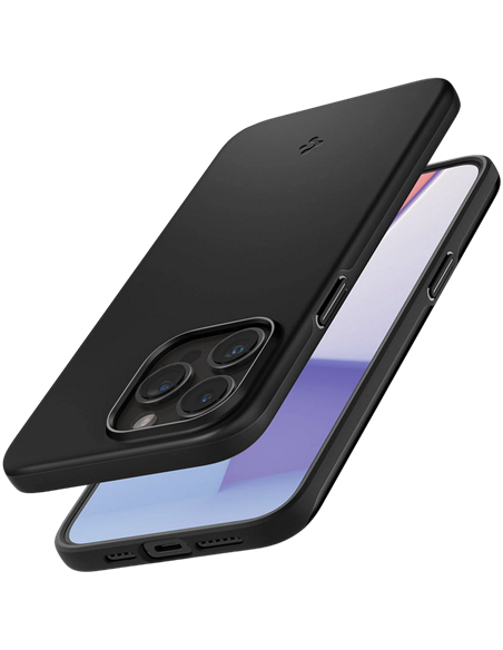 Чехол Spigen iPhone 15 Pro Max Thin Fit, Чёрный