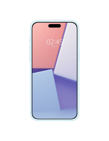 Чехол Spigen iPhone 15 Pro Thin Fit, Приглушённый синий Чехол Spigen iPhone 15 Pro Thin Fit, Приглушённый синий