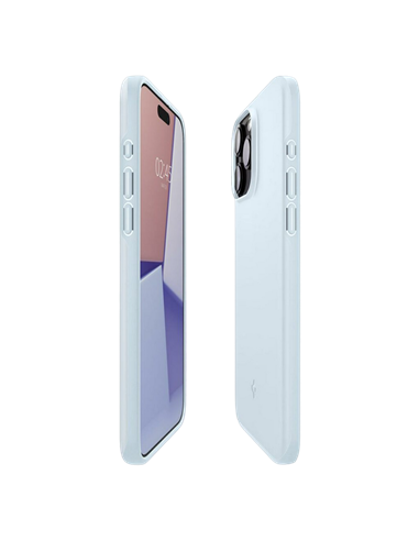 Чехол Spigen iPhone 15 Pro Thin Fit, Приглушённый синий