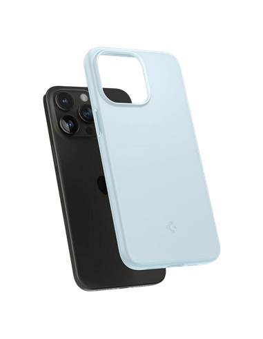Чехол Spigen iPhone 15 Pro Thin Fit, Приглушённый синий
