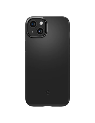 Чехол Spigen iPhone 15 Plus Thin Fit, Чёрный