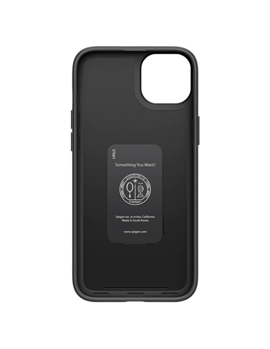 Чехол Spigen iPhone 15 Plus Thin Fit, Чёрный