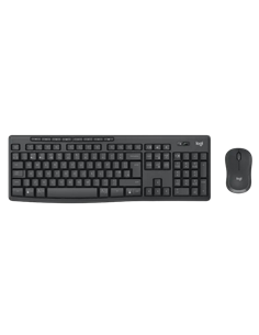 Set Tastatură + Mouse Logitech MK370, Fără fir, Negru