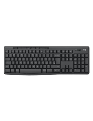 Клавиатура и мышь Logitech MK370, Беспроводное, Чёрный