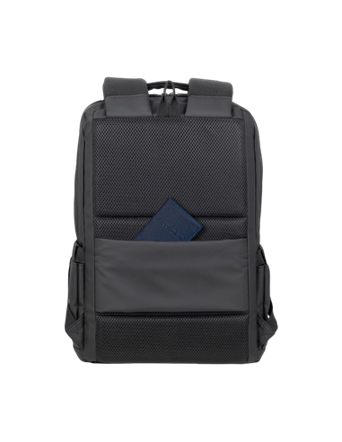 Рюкзак Rivacase 8435, 15.6", Eco-Friendly rPET Полиэстер, Чёрный