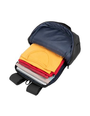Рюкзак Rivacase 8435, 15.6", Eco-Friendly rPET Полиэстер, Чёрный