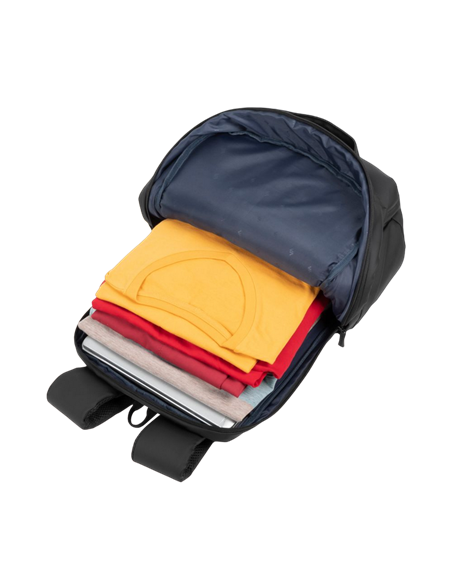 Рюкзак Rivacase 8435, 15.6", Eco-Friendly rPET Полиэстер, Чёрный