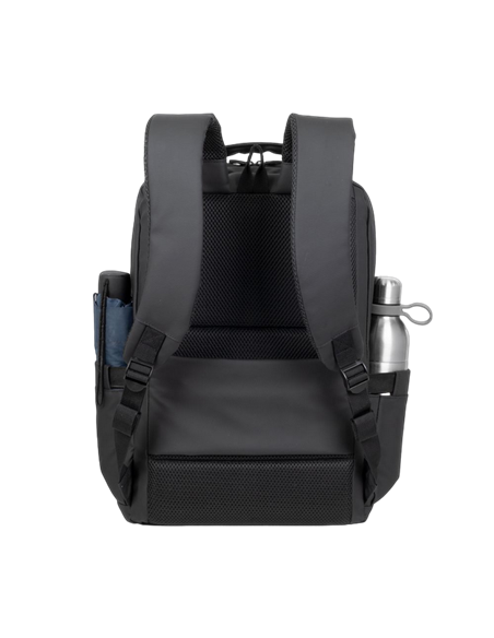 Рюкзак Rivacase 8435, 15.6", Eco-Friendly rPET Полиэстер, Чёрный